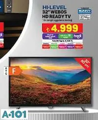 Hİ LEVEL 32 İNÇ WEBOS HD READY TV AKILLI TELEVİZYON